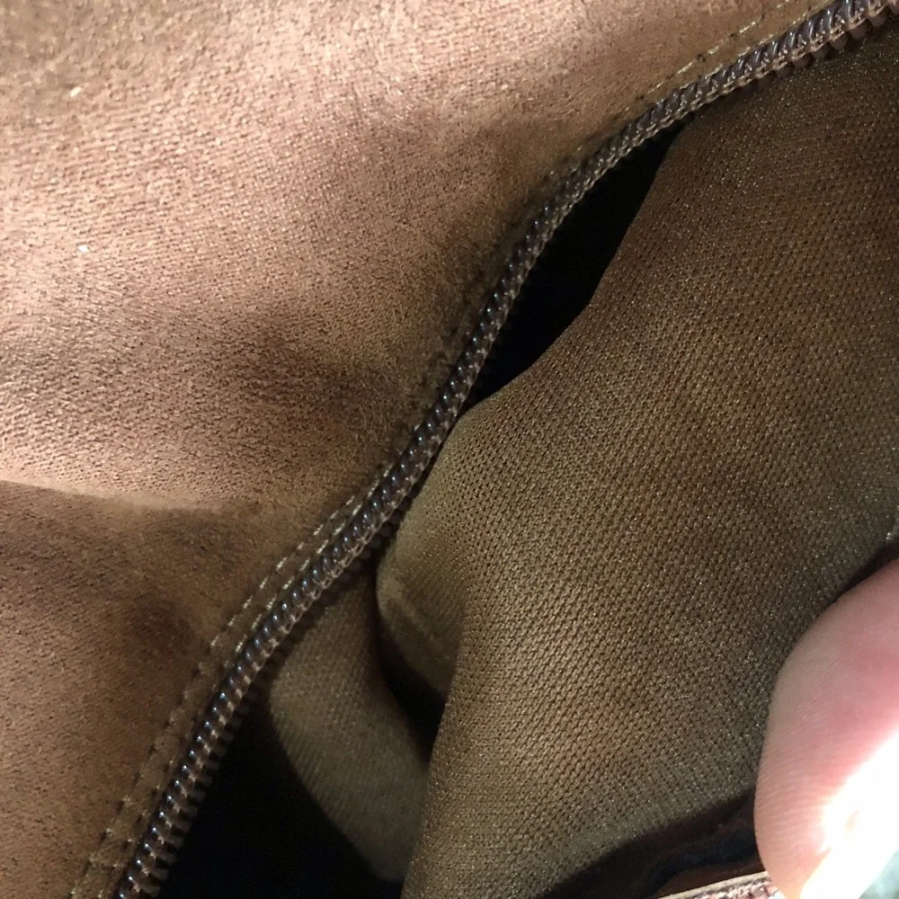 Forever 21 Faux Suede Thigh High Boots - Picture 5 of 14